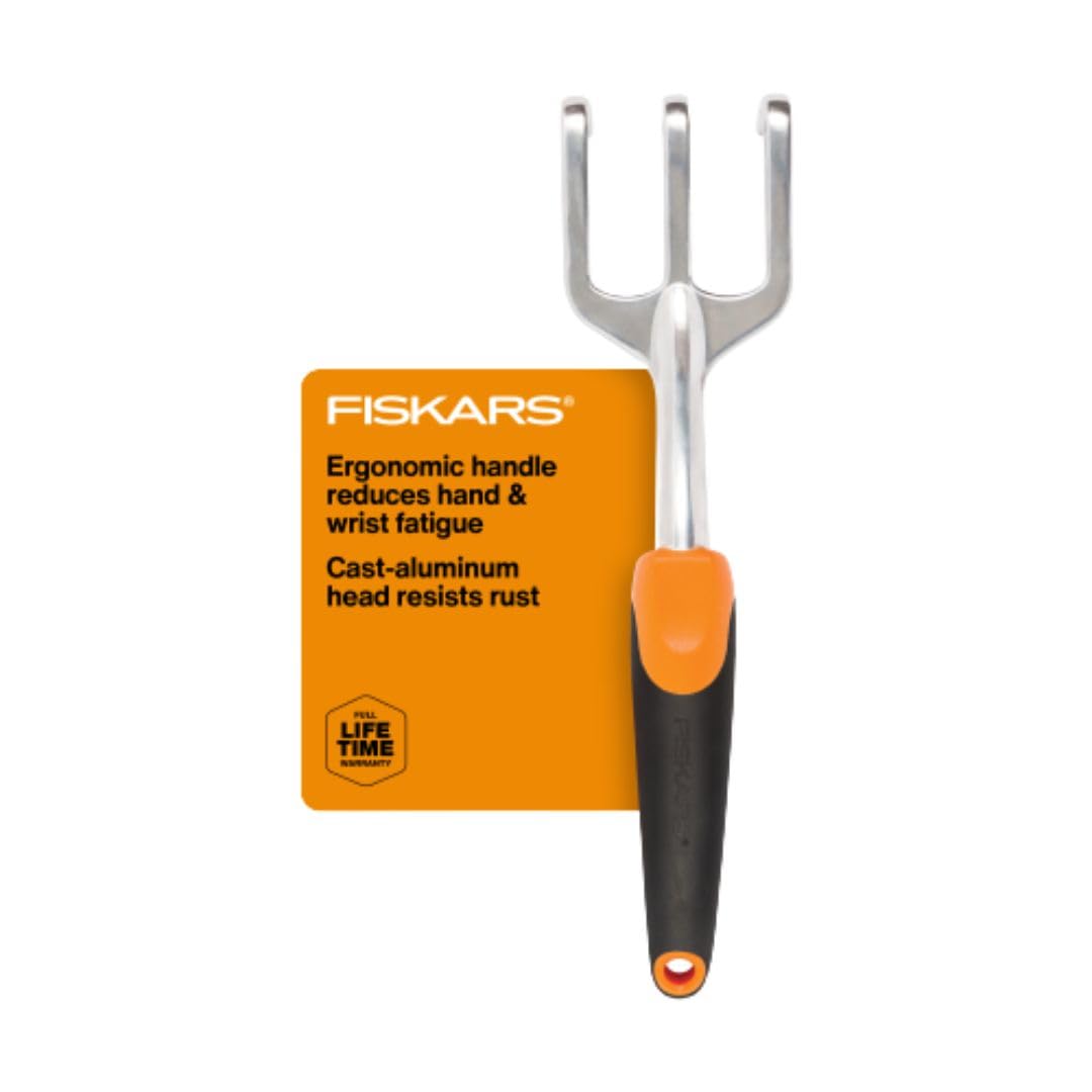 Fiskars Ergo Garden Trowel, Heavy Duty Hand Tool for Digging and Planting