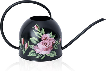 MOYEE Metal Small Watering Can for Indoor Outdoor Plants, Pretty Water Cans