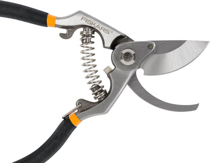 Fiskars Forged Steel Bypass Pruning Shears, Garden Tools, 3/4" Cut Capacity