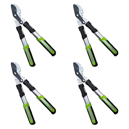 GARDEN GURU Bypass Loppers Tree Trimmer Clipper – Compact 15 inch High Carbon Steel Blade Gardening Loppers Pruning Shear - Comfort Grip Handles – Heavy Duty Branch Cutter – Cut Thick Branches w Ease